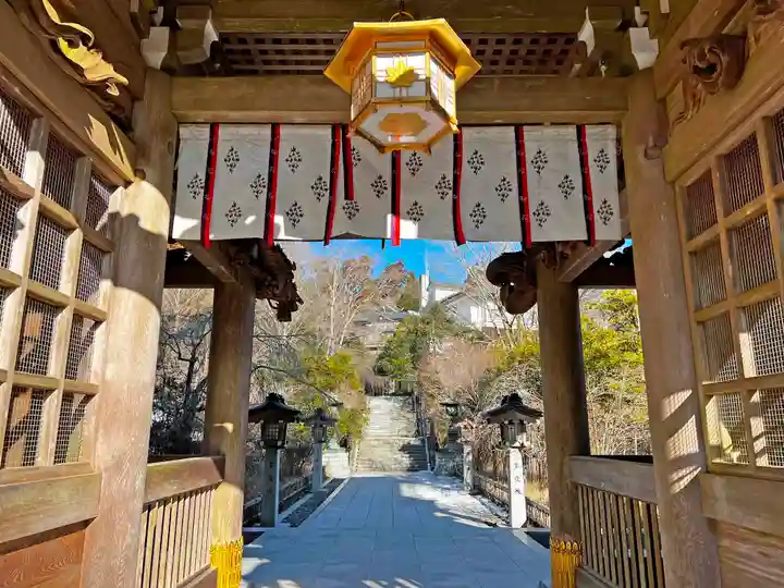 秋葉山本宮 秋葉神社 上社の山門・神門