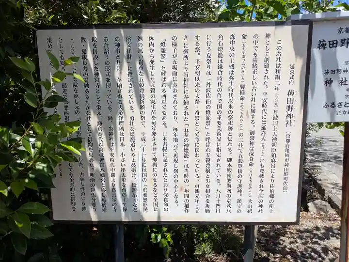 稗田野神社(薭田野神社)(京都府)