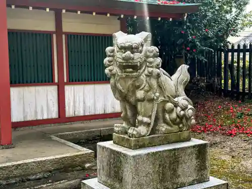 角鹿神社の狛犬