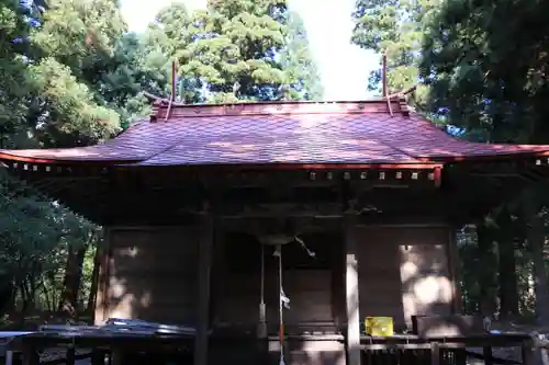 帳附神社の本殿・本堂
