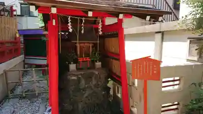 吉原神社の鳥居