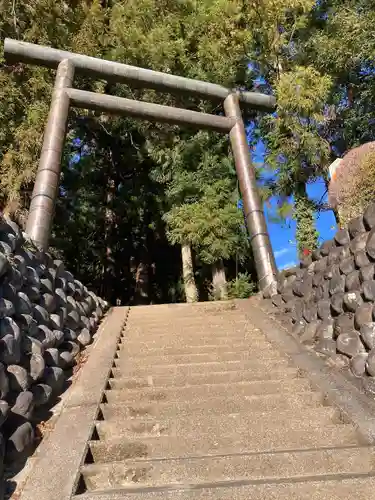 健武山神社の鳥居