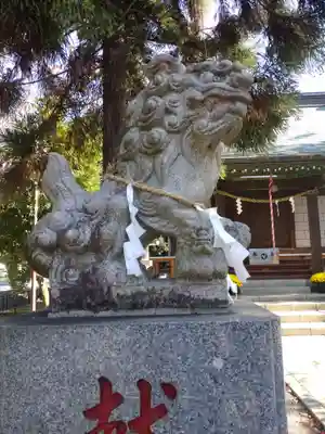 大沼神社の狛犬