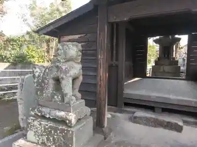 金川水神社の狛犬