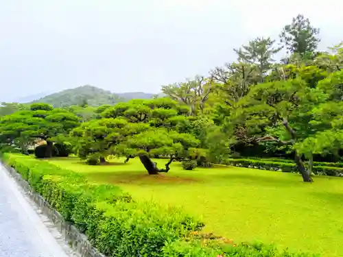 伊勢神宮内宮（皇大神宮）の庭園
