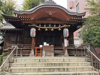 池尻稲荷神社の本殿・本堂