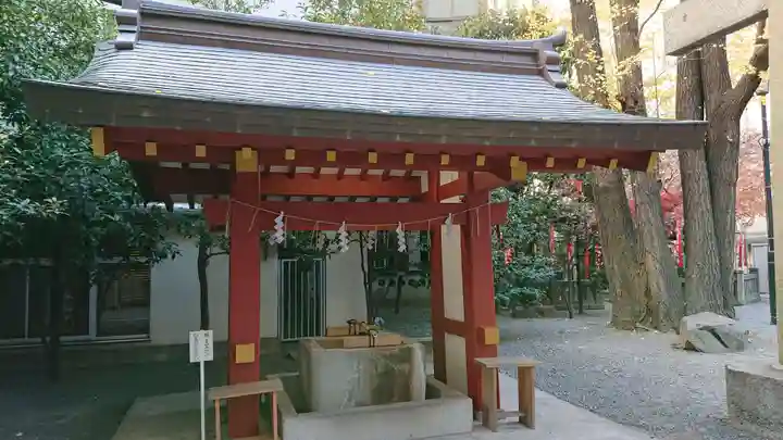 日本橋日枝神社の手水舎