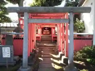 新井天神北野神社の鳥居