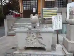 到津八幡神社の狛犬