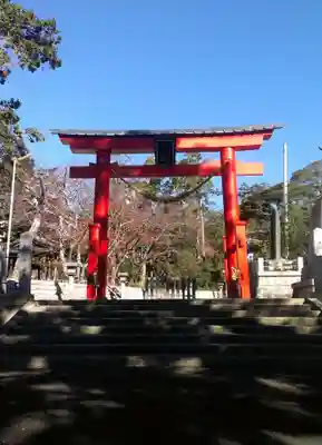 矢奈比賣神社(見付天神)の鳥居