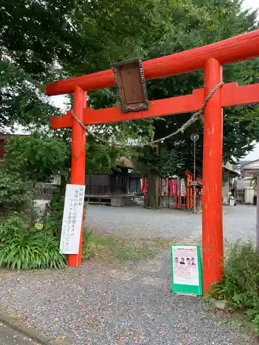 久下稲荷神社の鳥居