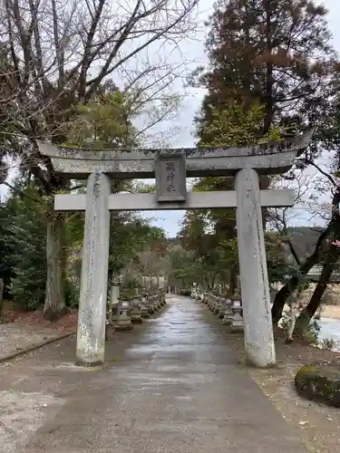 嵐山瀧神社の鳥居