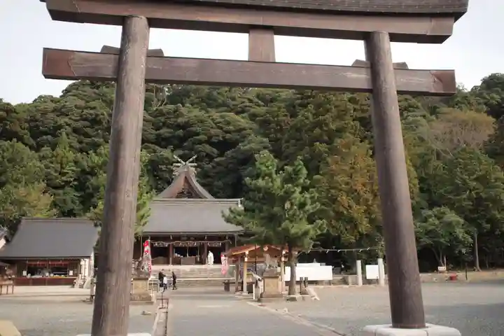 石見国一宮 物部神社の鳥居