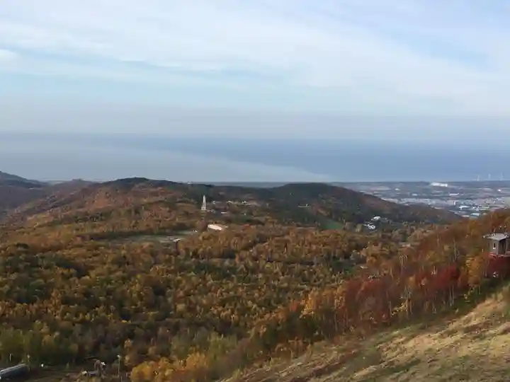 手稲神社の景色