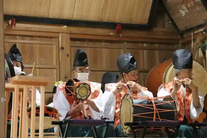 鹿島大神宮の神楽