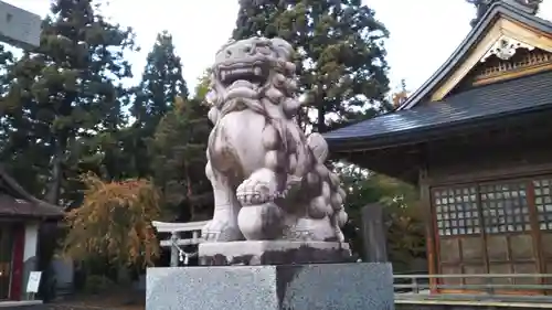 花巻神社の狛犬