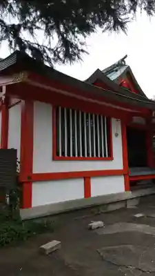 麻布氷川神社の本殿・本堂