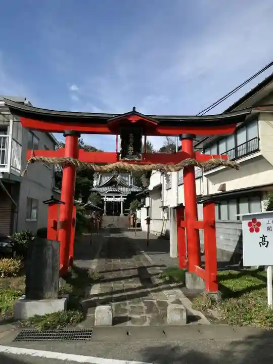 高鳥天満宮の鳥居