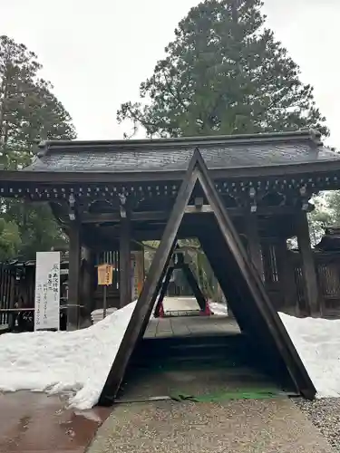 雄山神社前立社壇(富山県)