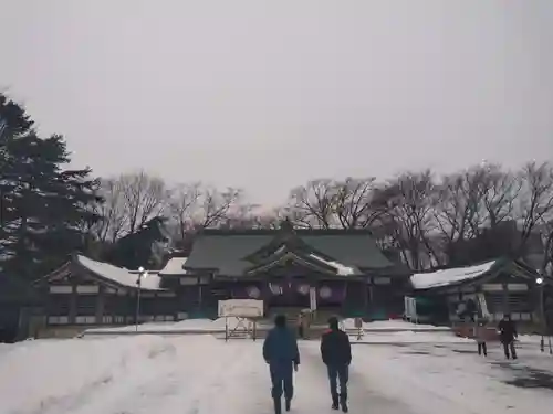 札幌護國神社の本殿・本堂