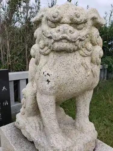 恵比寿大明神の狛犬