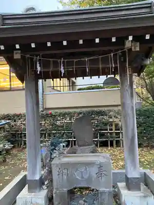 白山神社の手水舎