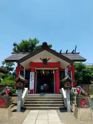 元郷氷川神社の本殿・本堂
