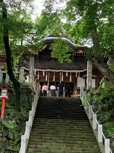 山名八幡宮の本殿・本堂