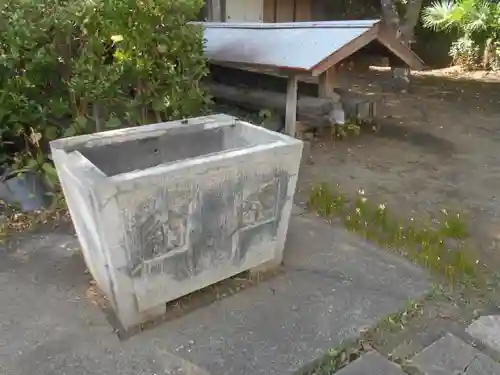 梶原御霊神社の手水舎