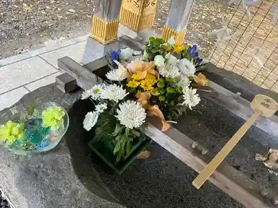 彌彦神社　(伊夜日子神社)の手水舎