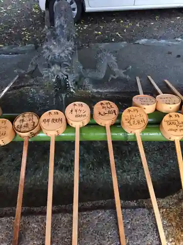 金神社の手水