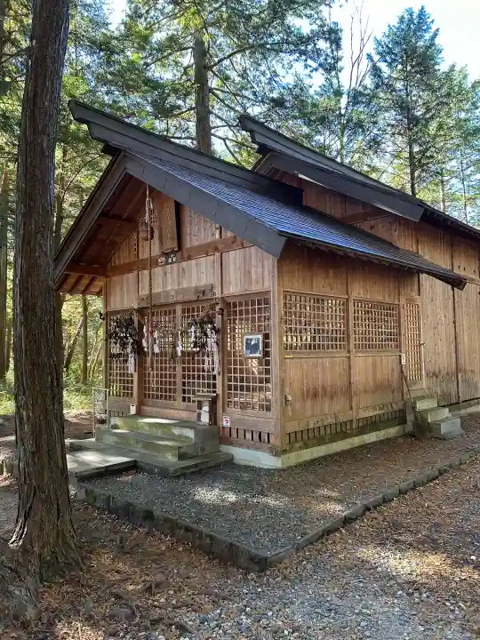 阿智神社奥宮(長野県)