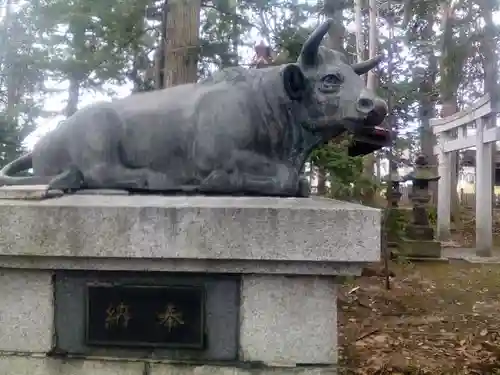 岩見澤神社の狛犬