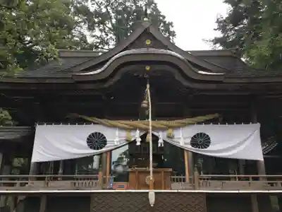 西寒多神社の本殿・本堂