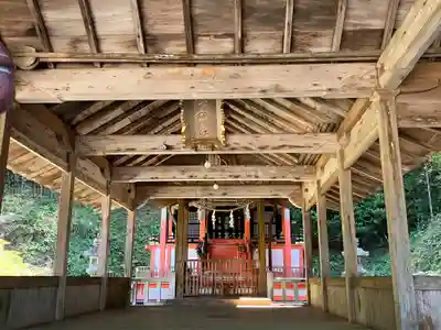 鳴無神社の本殿・本堂