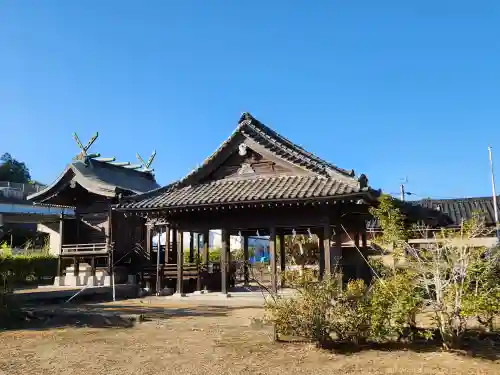 谷山護国神社の本殿