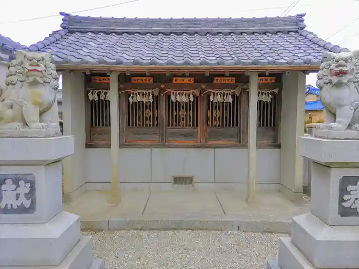 井内八幡宮の末社・摂社