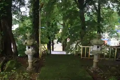 杉野沢薬師堂の景色