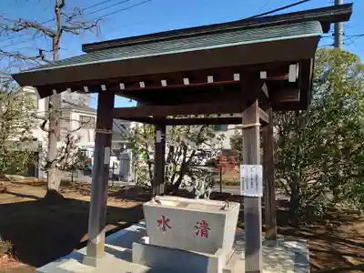 天照皇大神の手水舎