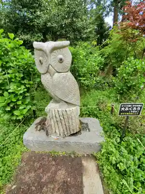 鷲子山上神社の狛犬