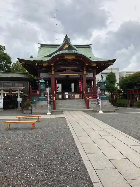 羽田神社の本殿・本堂