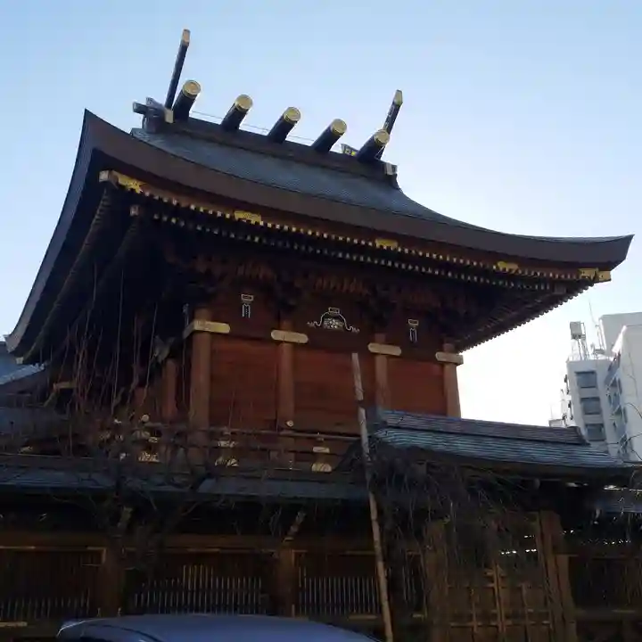 湯島天満宮の本殿・本堂