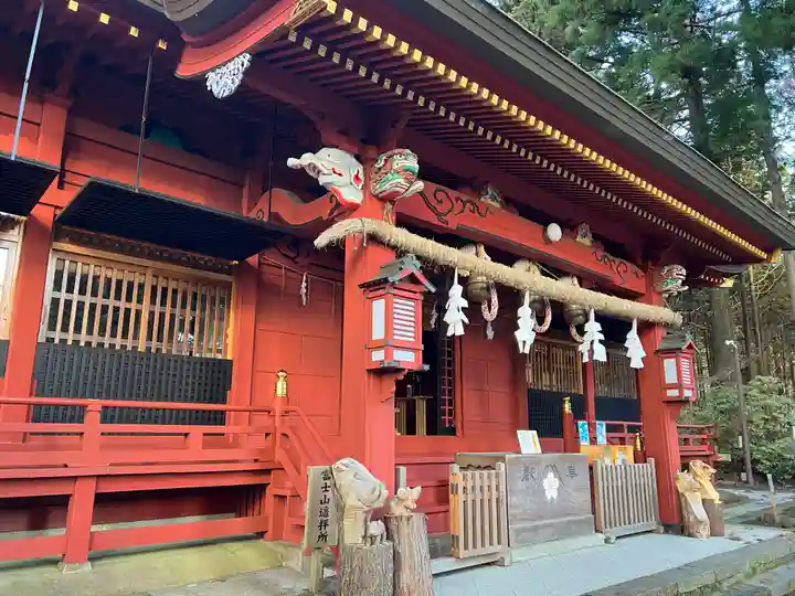 富士山東口本宮 冨士浅間神社の本殿・本堂