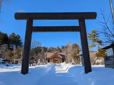 留辺蘂神社の鳥居