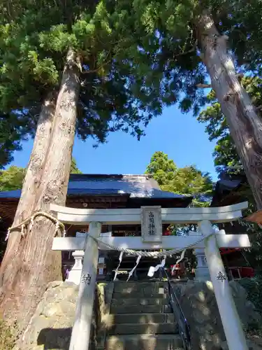 高司神社〜むすびの神の鎮まる社〜の鳥居