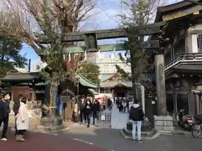 湯島天満宮の鳥居