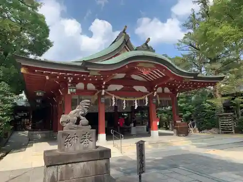 越ヶ谷久伊豆神社の本殿