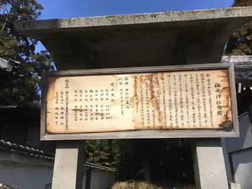 祖母神社の歴史