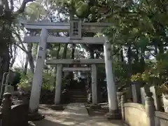 熊野神社の鳥居