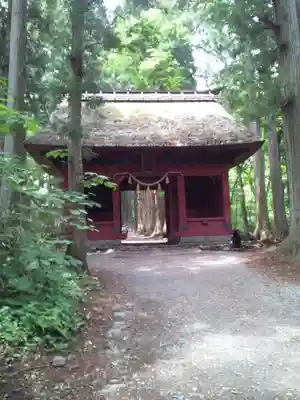 戸隠神社奥社の山門・神門